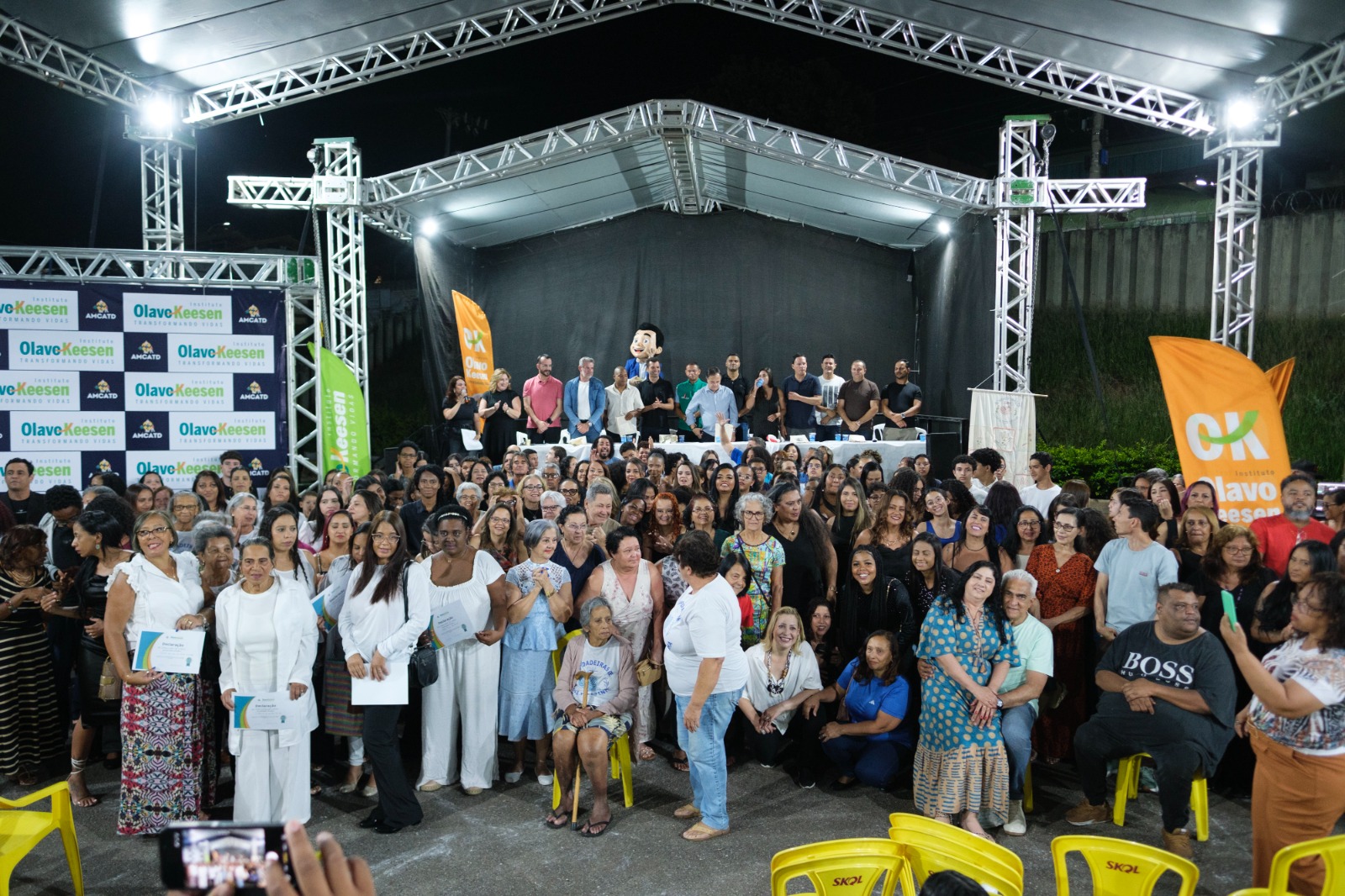 A segunda formatura do projeto Terceira Idade foi marcada por emoção, números expressivos e resultados concretos para a população.